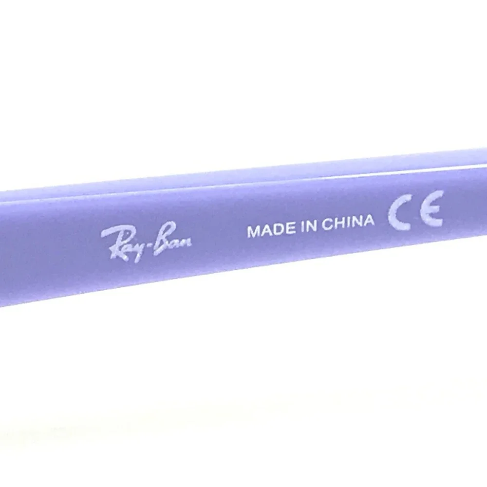 Ray-Ban Eyeglasses Frames RB5117 2242 Clear Purple Sharp Cat Eye 51-14-135